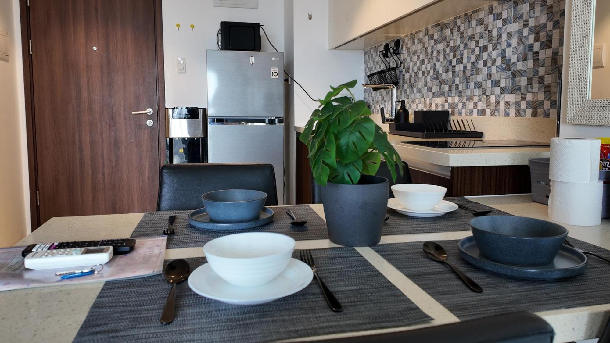 Dominiks Stylish Resort Gem Ocean View Pool Queen Bed At Tambuli 8 Floor Fast Wifi Lapu-Lapu City Exterior foto